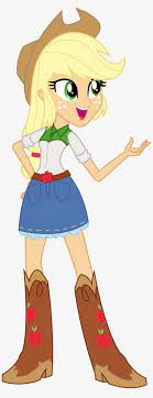 Everyone else is drawing things from the move so i guess i will join in too this style is fun to draw i enjoyed it based on. Equestria Girls Applejack Vector By Icantunloveyou D6srii9 Mlp Equestria Girls Applejack Png Image Transparent Png Free Download On Seekpng