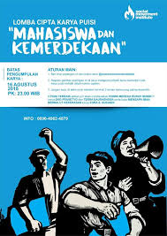 Lomba Puisi Mahasiswa Kemerdekaan Suluh Pergerakan