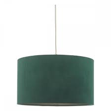 Guaranteed low prices on all modern lighting and accessories + free shipping on orders green ceiling lights. Easy Fit Velvet Drum Ceiling Pendant Dark Green Lighting And Lights Uk