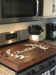 Stove Top Cover Stove Top Cover Stove Top Tray Tray For Etsy In 2021 Stove Top Cover Stove Cover Wooden Stove Top Covers