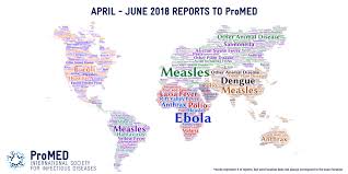 Infection with hantavirus can progress to hantavirus pulmonary syndrome (hps). Promed Report Map April June 2018