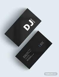 Digital dj business cards perfect for music producer, controller and digital dj's. 17 Blank Business Cards Templates Psd Word Pages Examples