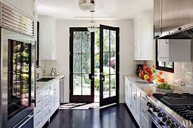 Beautiful Black Large Pane French Doors Exactly What I Want To Replace Our Basic French Doors Off Of The Kitchen Dining Area Home Sweet Home House