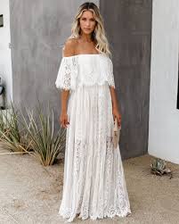 Thebestchapterofftheshoulderlacemaxidress01 Jpg 1 024 1 280 Pixels White Lace Maxi Lace White Dress White Boho Dress