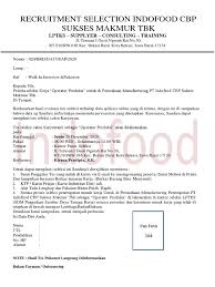 Tes ini dapat berbentuk tertulis, proyektif Walk In Interview Psikotest Pt Indofood Cbp Sukses Makmur