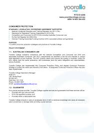 Consumer Protection Policy Word 994kb