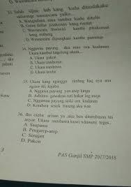 Tagihan no gawea ukara lamba lan camboran 44 basa jawa kls ix / smt 1 uji. Ukara Pakon Pamenging Yaiku Siswapelajar Com