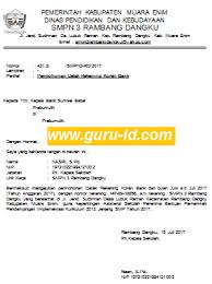 Contoh Surat Kuasa Permohonan Cetak Rekening Koran Bank Terbaru Tahun 2017 Info Pendidikan Terbaru