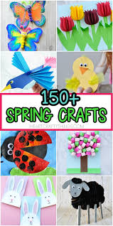 Next time your little natives get restless, consult this handy list of awesome springtime activities for kids! Easy Spring Crafts For Kids 150 Art And Craft Project Ideas For All Ages I Heart Crafty Things
