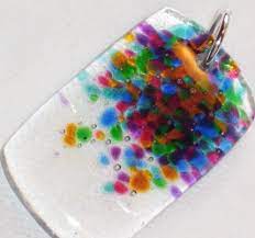 Fused Glass Petmemory Fused Glass Jewelry Glass Fusion Ideas Fused Glass Pendant