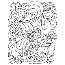 Parents may receive compensation when you click through and purchase from links contained on this website. Anti Stress Coloring Page With Hearts And Ornate Patterns Outline Drawing For Valentine S Day 3619163 Vector Art At Vecteezy
