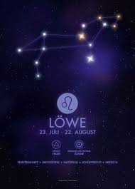 Horoskop löwe sternzeichen leo löwe. Sternzeichen Lowe Bk Poster