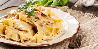Pappardelle A La Creme De Truffe Et Jambon De Parme Recette Recette Italienne Jambon De Parme Recettes De Cuisine