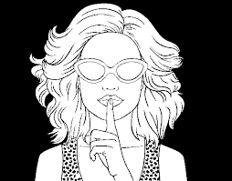 When you are choosing this kind of books in your youngster, needless to say it's a approach they'll categorical their. Girl With Sunglasses Coloring Page Coloringcrew Com