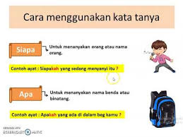 Mengisi tempat kosong dengan kata tanya yang sesuai. Tahun 2 L Bahasa Melayu L Kata Tanya Youtube