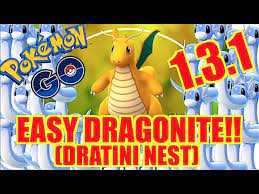 Current nesting pokémon in 2020. How To Get Dragonite Easy New 1 3 1 Updated Dratini Nest Pokemon Go Youtube