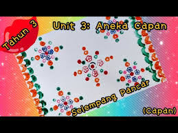 Pengajaran psv tahun 5 (teknik catan) part 2. Aneka Capan Selempang Pancar Capan Pendidikan Kesenian Tahun 3 Unit 3 Kssr Semakan Sk Youtube