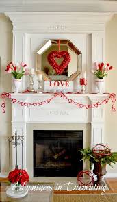 Hanging valentine's decorations diy fireplace. Pin On Spring Forward