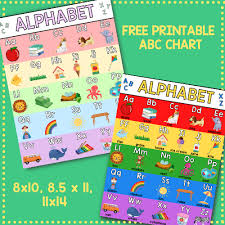 Meditate upon the breeze as it ruffles the leaves of your favourite tree. Free Printable Alphabet Chart For Letter And Sound Recognition Teaching Littles