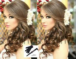 Hermoso Semirecogido Con Ferro Estilos De Peinado Para Boda Peinados Peinado Xv Anos