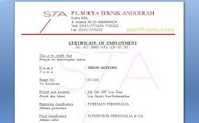 Umumnya, surat pengalaman kerja dikeluarkan oleh instansi atau perusahaan yang menerangkan bahwa seseorang pernah bekerja di tempat tersebut. Contoh Surat Pengalaman Kerja Terbaru Perusahaan Tambang Batu Bara Center Soal