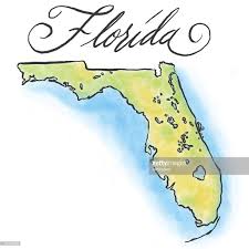 An Illustrated Map Of Florida Map Of Florida Floridian Florida