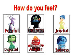 feelings chart poster inside out