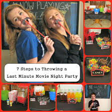 How To Throw A Last Minute Movie Night Party Parties365 Party Ideas Party Supplies Party Decor Movie Night Party Movie Themed Party Movie Theme Birthday Party