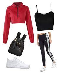 Winter Rap Concert Outfit By Candykelly02 On Polyvore Featuring Wearall Nike And Adidas Originals Concert Outfit Rap Concert Outfit Clothes