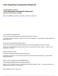 How To Write A Letter Of Request For Consideration Pdf Fill Online Printable Fillable Blank Pdffiller