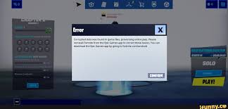 Search for weapons, protect yourself, and attack the other 99 players to be the last player standing in the survival game fortnite developed by epic games. Corrupted Data Was Found In Game Files Preventing Online Play Please Reinstall Fortnite From The Epic Games App To Correct These Issues You Can Download The Epic Games App By Going To