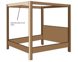 Pin By Rich Sutton On Carpentry Diy King Bed Frame 4 Poster Beds Poster Bed Build a restoration hardware style canopy bed on a budget with these easy diy canopy bed plans.
