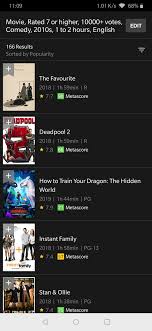 After all, there are other movie lists. Imdb S New Filters Help You Find The Exact Movies Or Tv Series You Want To Watch