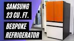 Samsung Bespoke 23 cu. ft. 4-Door Flex French Door ...