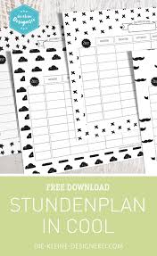 Du kannst deine schulfächer entweder online eintragen oder den stundenplan ausdrucken und die fächer klicke einfach auf die gewünschte vorlage und druck deinen persönlichen stundenplan kostenlos aus. Gleich 4 Unterschiedliche Stundenplane In Unbunt Zum Free Download Alles Zum Ausdrucken
