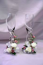 Shop champagne glasses, flutes & saucers at the champagne company all lsa international champagne stemware collections. 2019 Elegant Trendy Wedding Champagne Glasses Decoration Champagne Glasses Decorated Wedding Champagne Flutes Wedding Glasses Decoration