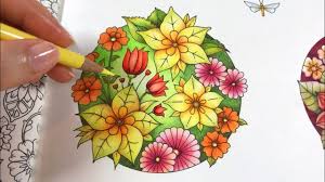Print as many as you like and come back regularly for more. Basic Flowers Coloring Blossom 2 4 World Of Flowers By Johanna Basford Youtube