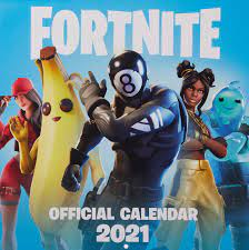 Открыть страницу «fortnite» на facebook. Fortnite Official 2021 Calendar Epic Games Amazon De Bucher