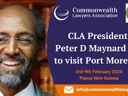 CLA President to visit Port Moresby, Papua New Guinea