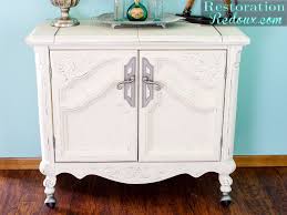 Plaster Painted Ivory Server Restoration Redoux Restoring Old Furniture Chalkboard Paint Furniture Beautiful Interiors Decor