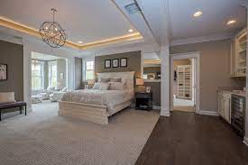 The meatloaf steak and eggs was fabulous, despite the tofu sausage looking for breakfast? Master Bedroom With Breakfast Bar And Sitting Room Custom Homes Home Cabinets With Crown Molding