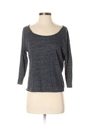 Details About American Eagle Outfitters Women Gray Long Sleeve Top Sm Petite