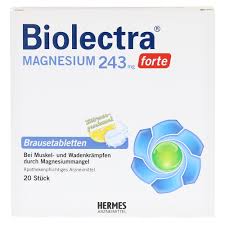Die deutsche gesellschaft für ernährung legte den täglichen bedarf an magnesium mit 300 mg fest. Biolectra Magnesium 243mg Forte Zitrone 20 Stuck N1 Online Bestellen Medpex Versandapotheke