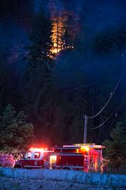 Lumberyard fire northwest of vernon still burning, now 4 hectares Update Firefighters Give Immense Effort To Contain Two Mile Blaze Sicamous Eagle Valley News
