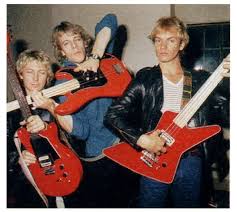 The Police 1981 With Instruments From The De Do Do Do De Da Da Da Video Shot In Japan During The Zenyatta Mo The Police Band Cool Bands Zenyatta Mondatta