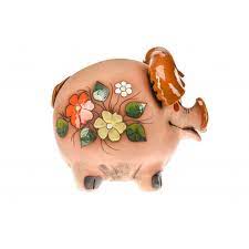 Sparschwein – Größe S - Keramikdeko.de