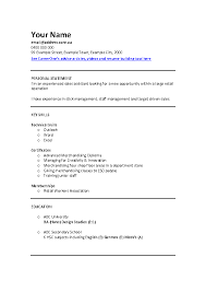 Retail Sales Assistant Cv Template Pdfsimpli