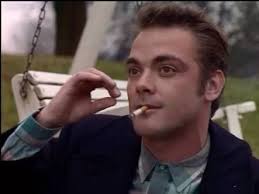 Young Mark Sheppard when he was in X files