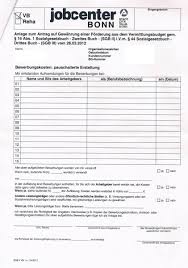 Geld Fur Bewerbungskosten Anfordern Erwerbslosenforum Deutschland