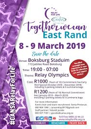 Making strides against breast cancer. Score By Entering Early Now For The 2019 Cansa Relay For Life Boksburg Advertiser